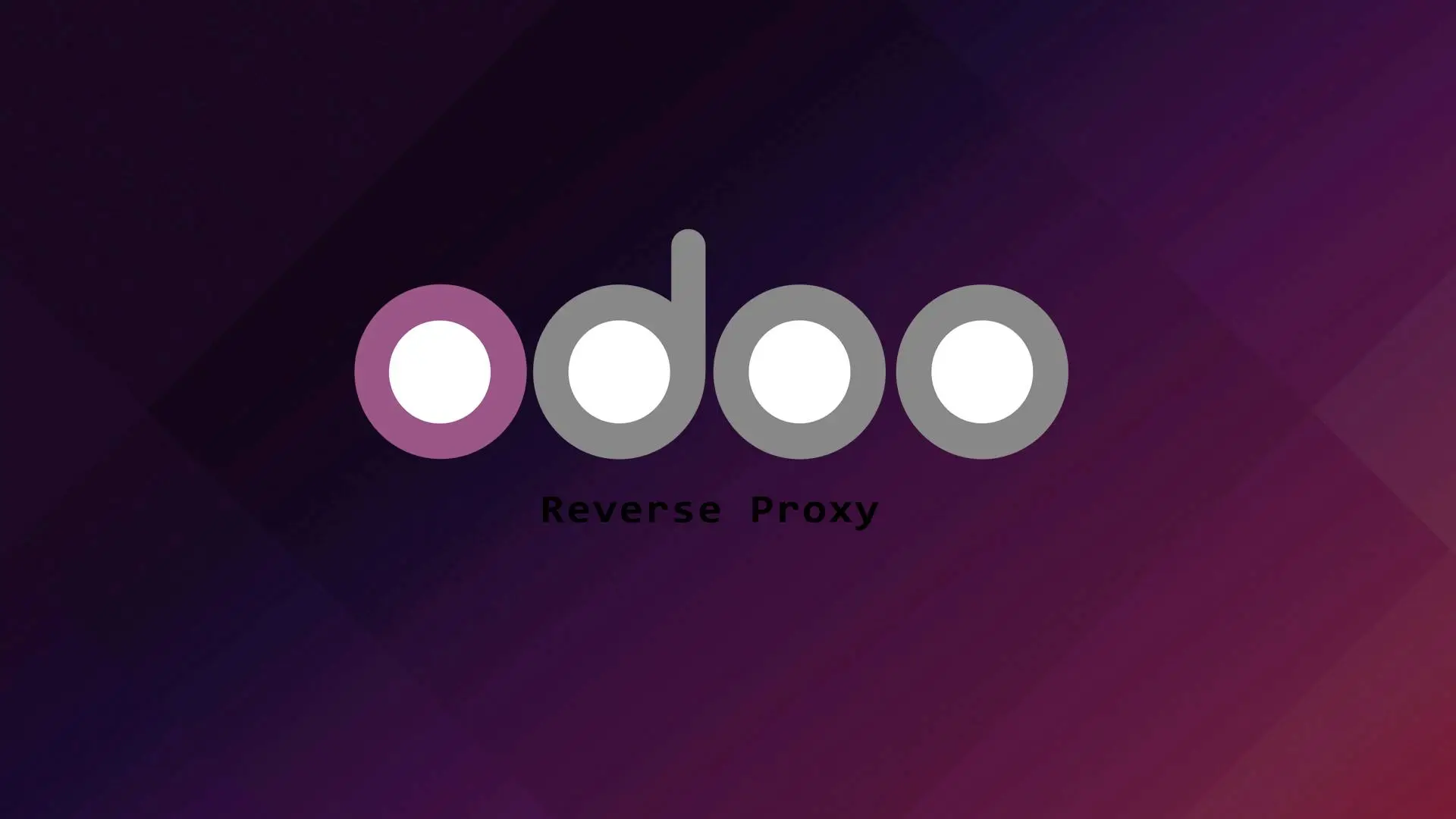 Odoo reverse proxy